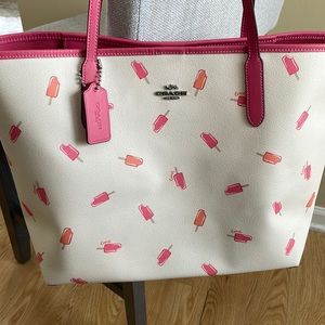 Coach popsicle tote bag